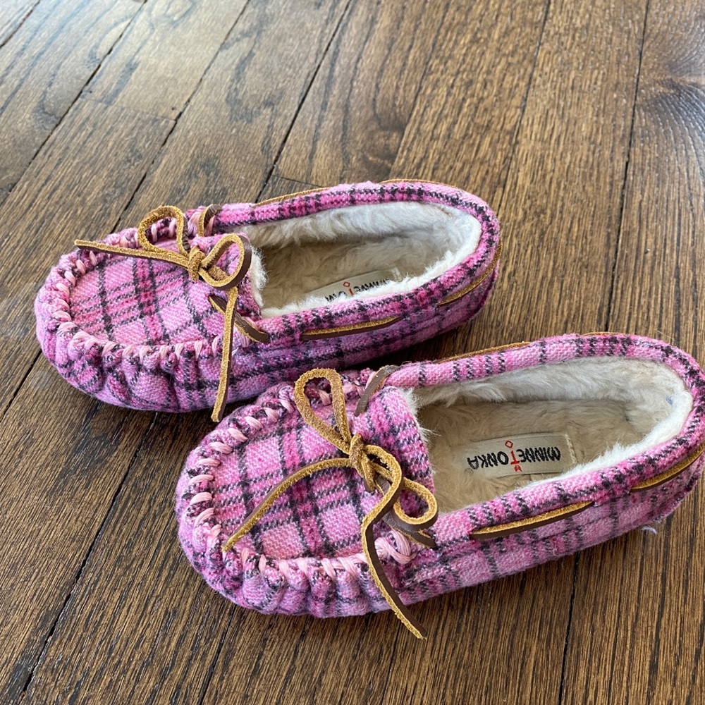 Girls Minnetonka Cassie Moccasins